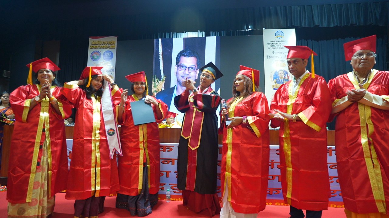 Honorary Doctorate Awrad -2026  IOUHHSP USA