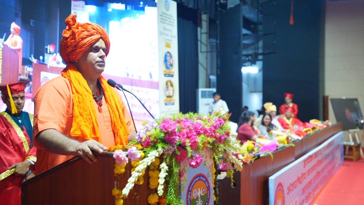 Jagatguru Swami Chakrapani Maharaj Speech IHRPB Programe in Delhi